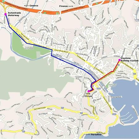 Villa Olimpo Rapallo Kültér fotó