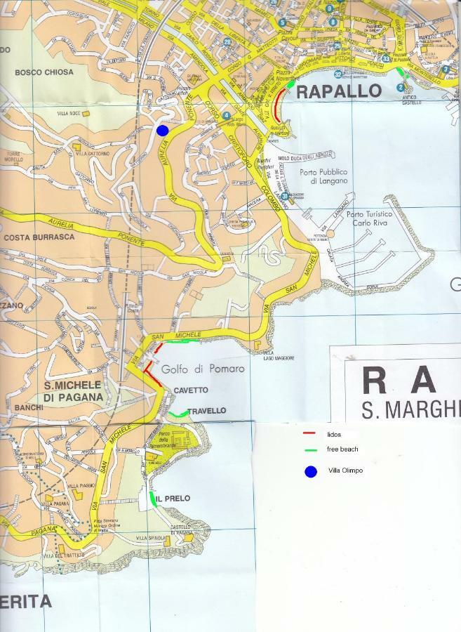 Villa Olimpo Rapallo Kültér fotó